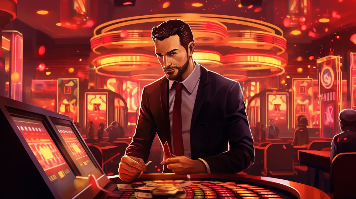 Filipino player spinning online slot reels on a mobile phone